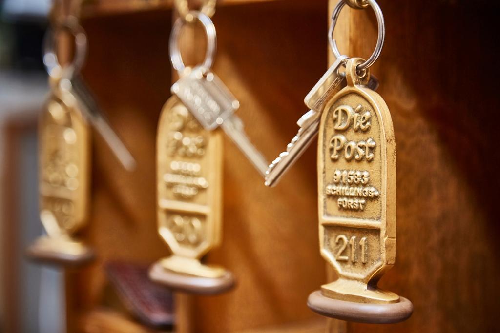 Hotel-Gasthof Die Post Brennerei Frankenhoehe Schillingsfürst المظهر الخارجي الصورة